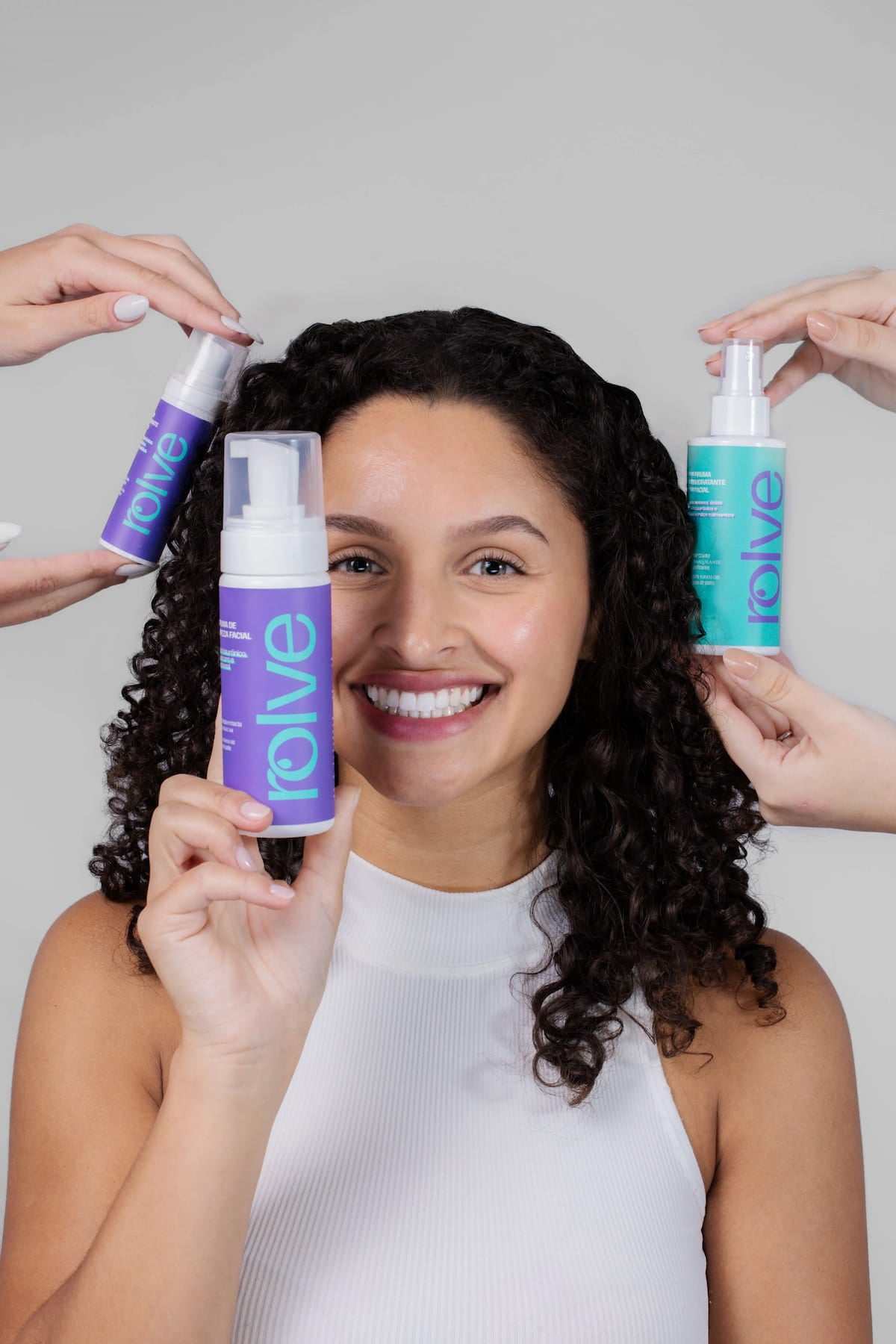 Kit Rotina Diária ROLVE — Limpeza + Preparo + Hidratação em 3 Passos