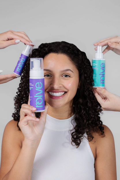 Kit Rotina Diária ROLVE — Limpeza + Preparo + Hidratação em 3 Passos
